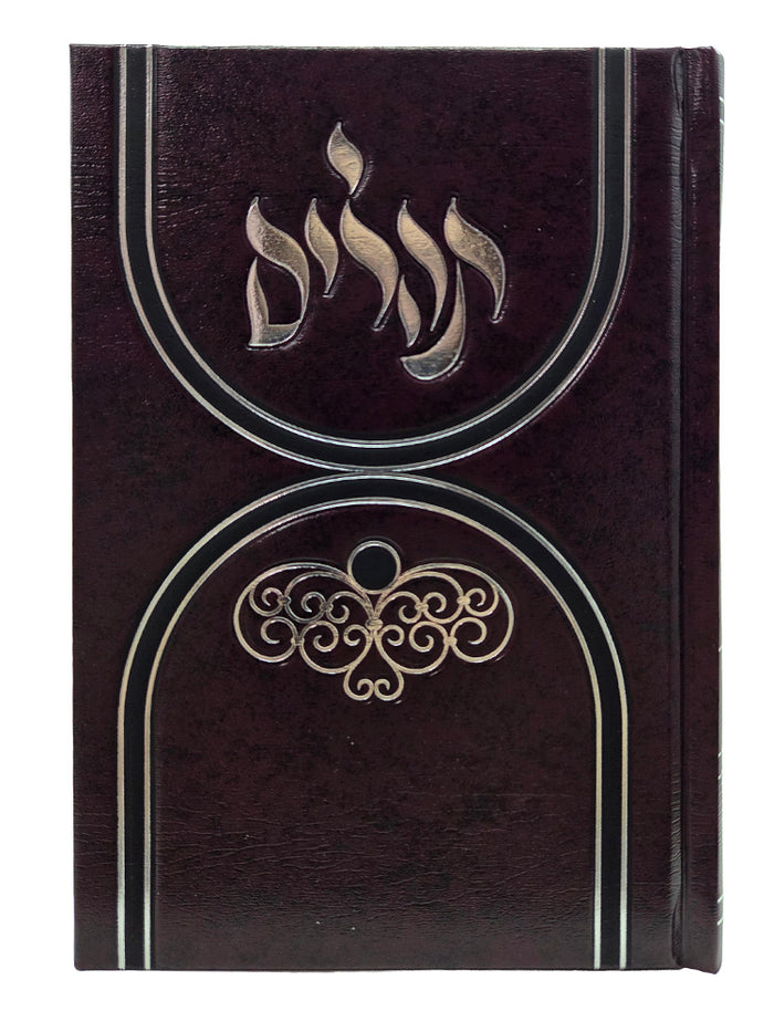 Front cover of the medium hardcover Tehillim, 5 x 7 in Hard Cover