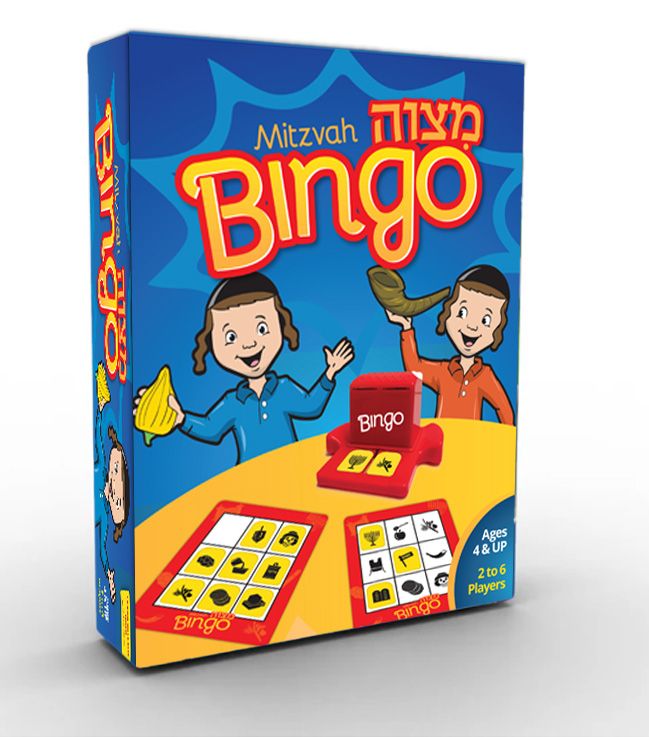 Mitzvah Bingo — Board Game by Chazak Kinder | Judaica Square Lakewood