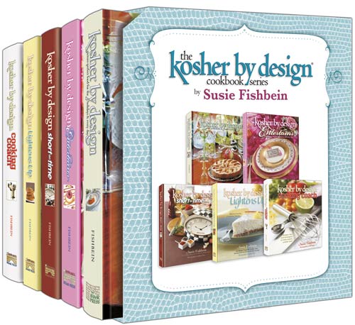 Kosher by Design Cookbook Series - 5 Volume - Full Set — slipcased set | Judaica Square Lakewood
