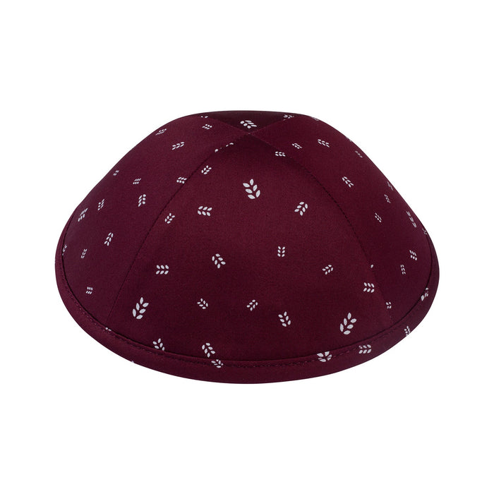 Burgundy Yarmulka Kippah - iKippah by Judaica Square