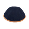 Navy Denim Kippah for Boys - iKippah by Judaica Square