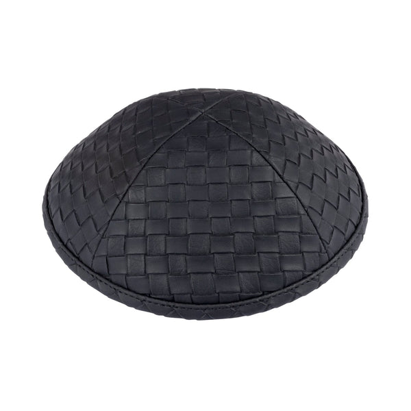 Leather Kippah for Shabbos - iKippah by Judaica Square