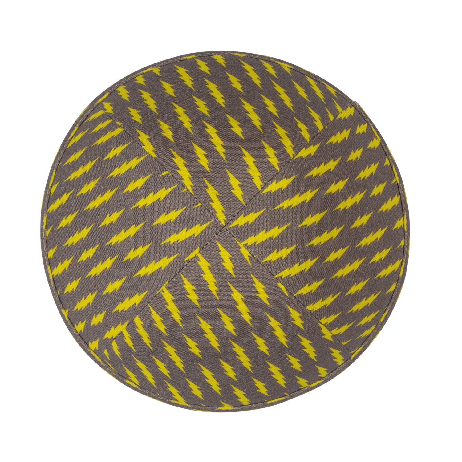 Yarmulka Kippah - side view showing six-panel design