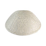 Cream Cotton Kippah for Boys - iKippah by Judaica Square