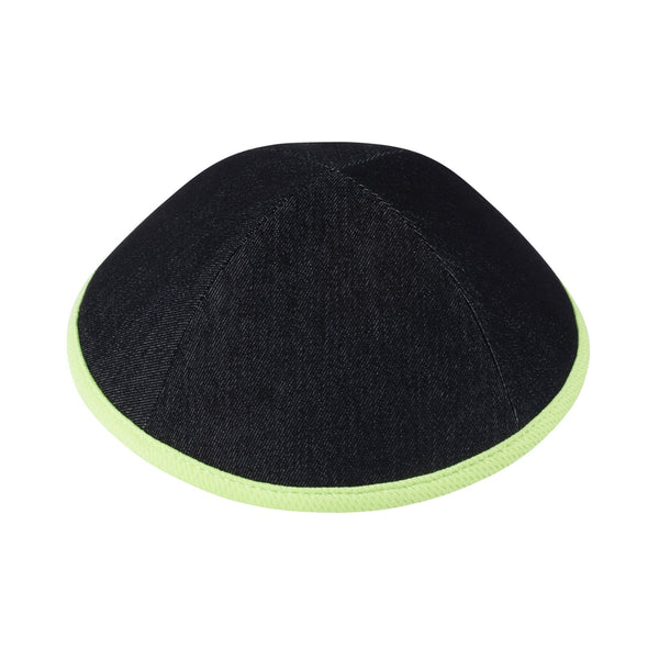 Black Denim Kippah for Boys - iKippah by Judaica Square