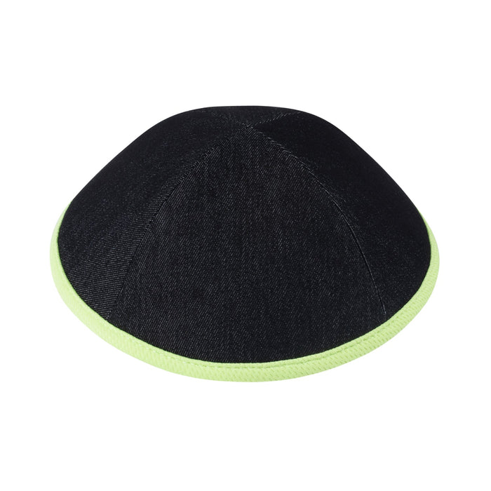 Black Denim Kippah for Boys - iKippah by Judaica Square