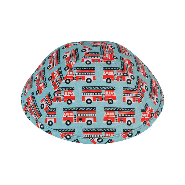 Red Cotton Kippah for Boys - iKippah by Judaica Square