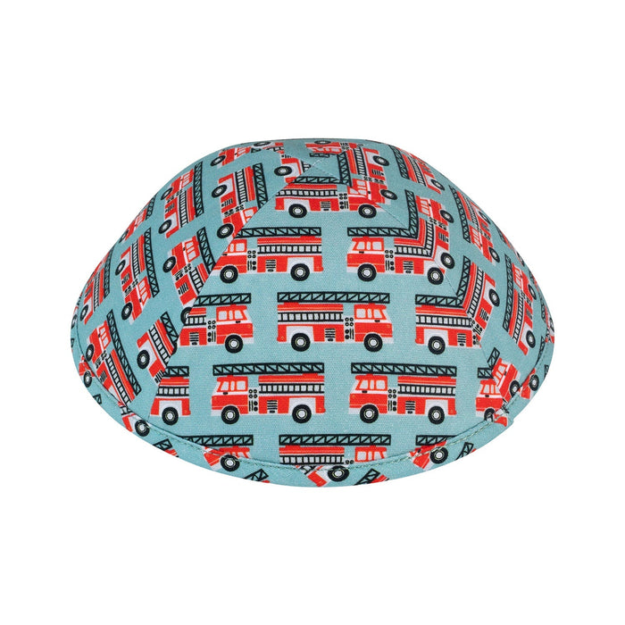 Red Cotton Kippah for Boys - iKippah by Judaica Square