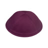 Eggplant Cotton Kippah for Boys - iKippah by Judaica Square