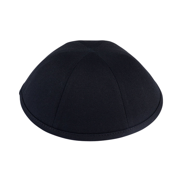 Black Cotton Kippah for Boys - iKippah by Judaica Square