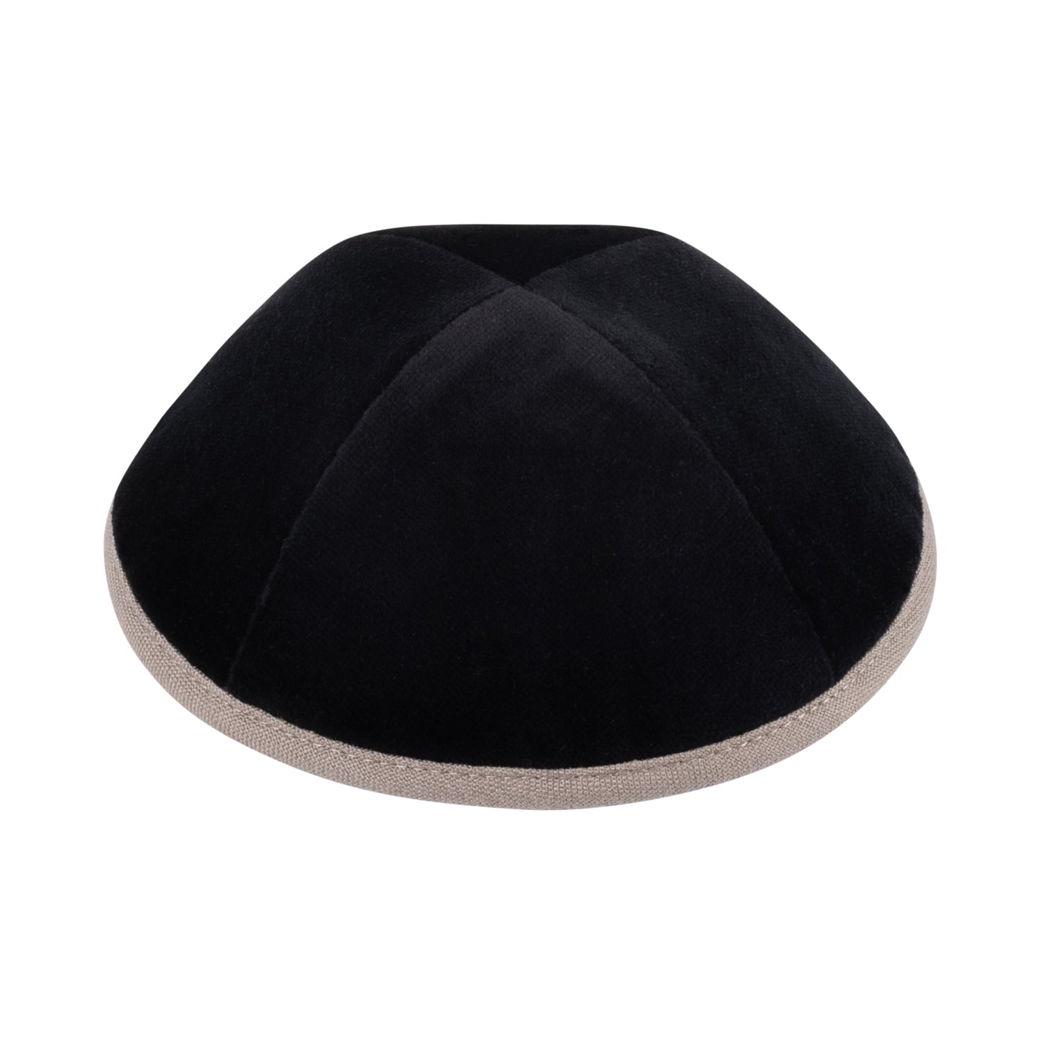 Black Linen Kippah - iKippah by Judaica Square