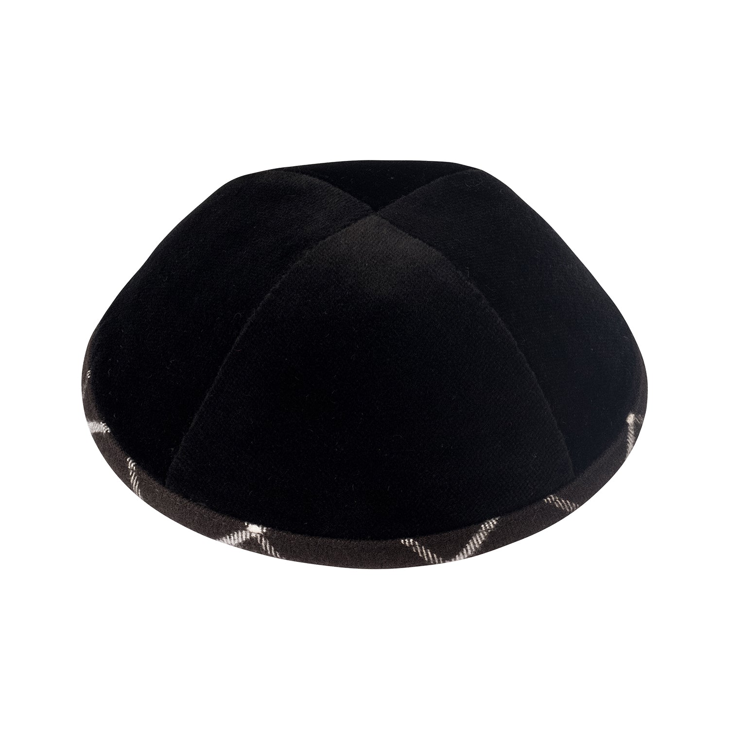 Black Velvet Kippah for Bar Mitzvah - iKippah by Judaica Square