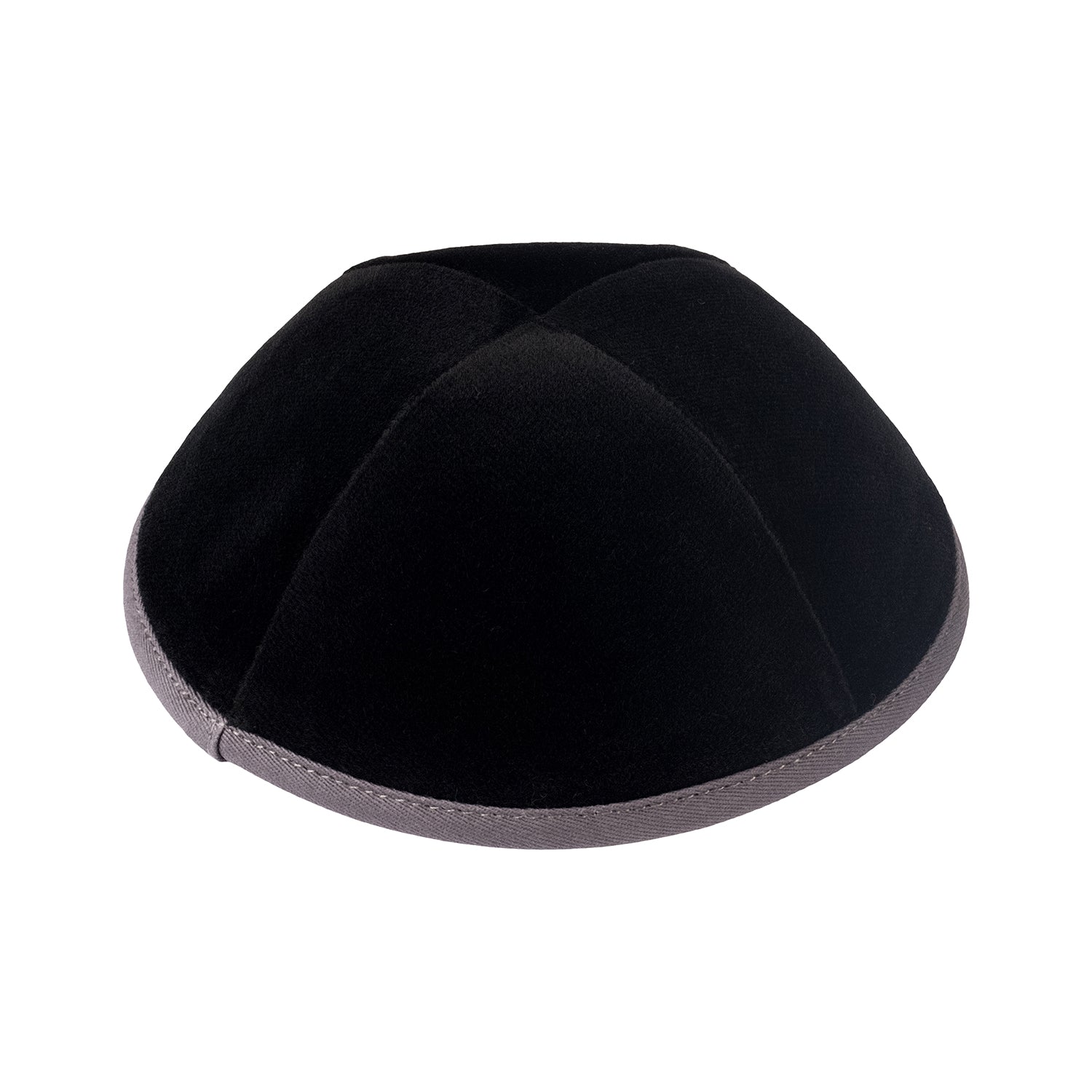 Black Velvet Kippah for Bar Mitzvah - iKippah by Judaica Square