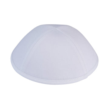 White Cotton Kippah for Boys - iKippah by Judaica Square