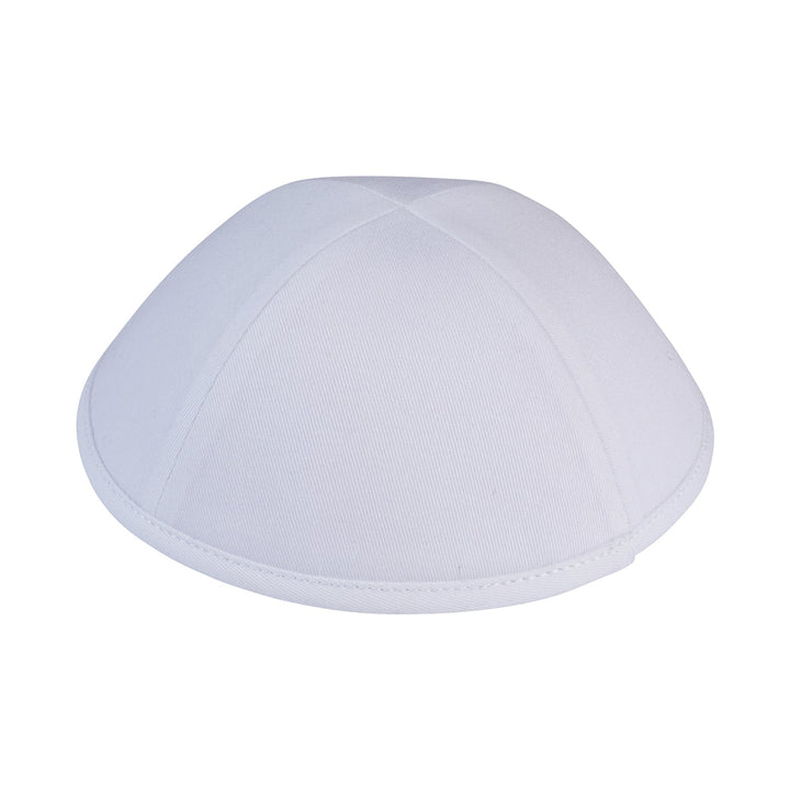 White Cotton Kippah / Yarmulke