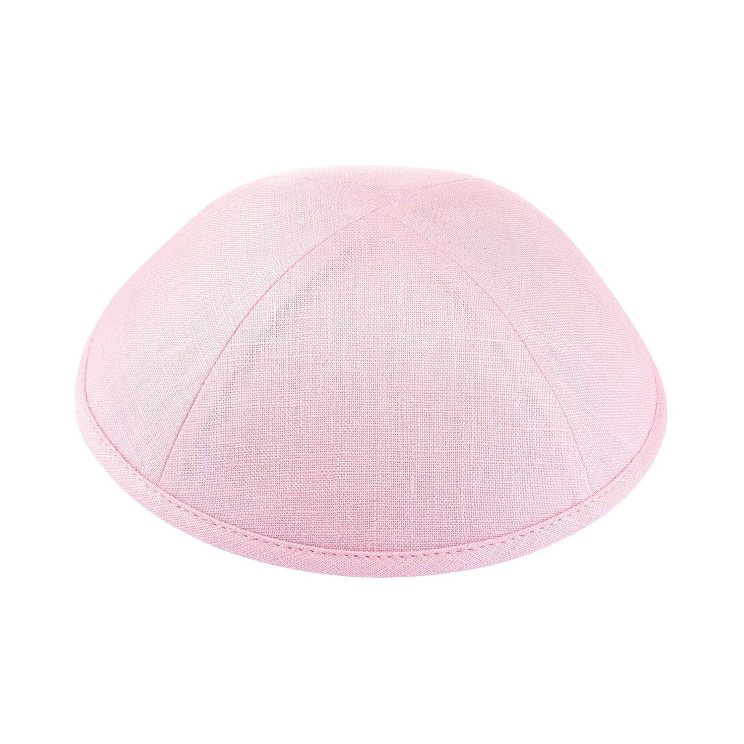 Pink Linen Kippah - iKippah by Judaica Square