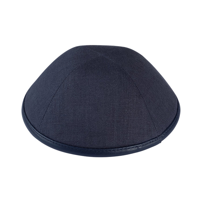 Gray Linen Kippah - iKippah by Judaica Square
