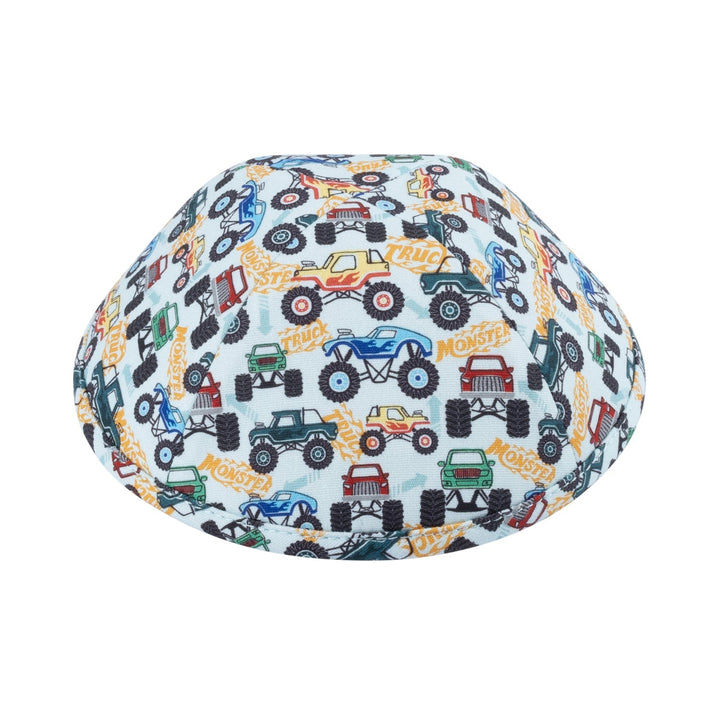 Monster Trucks Kippah – Cotton Yarmulke