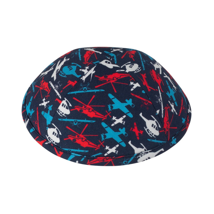 Airplane Print Yarmulke / Kippah for Boys