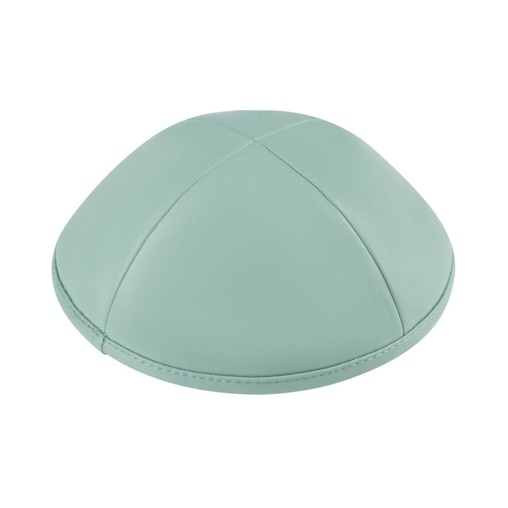 Mint Leather Kippah / Yarmulke