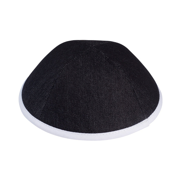Black Denim Kippah for Boys - iKippah by Judaica Square