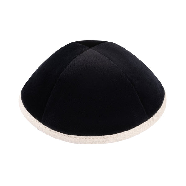 Beige Linen Kippah - iKippah by Judaica Square