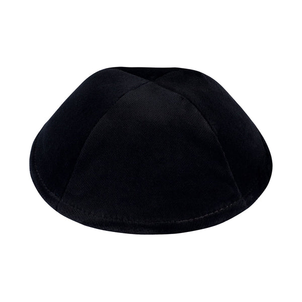 Black Velvet Kippah for Bar Mitzvah - iKippah by Judaica Square