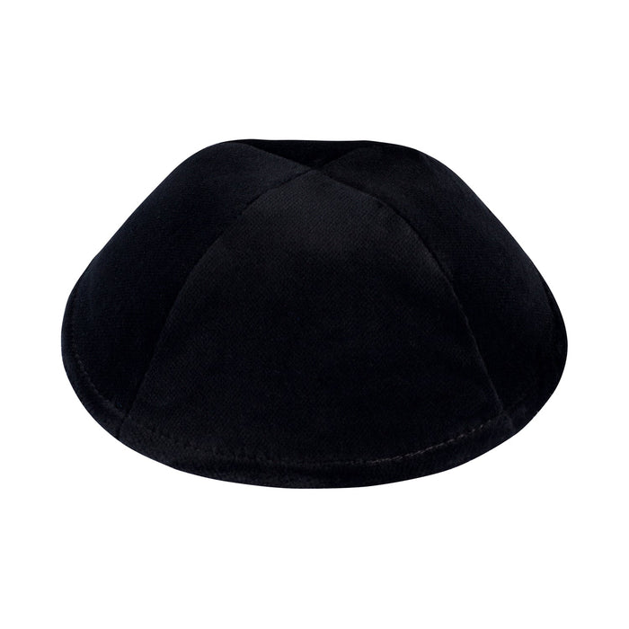 Black Velvet Kippah for Bar Mitzvah - iKippah by Judaica Square