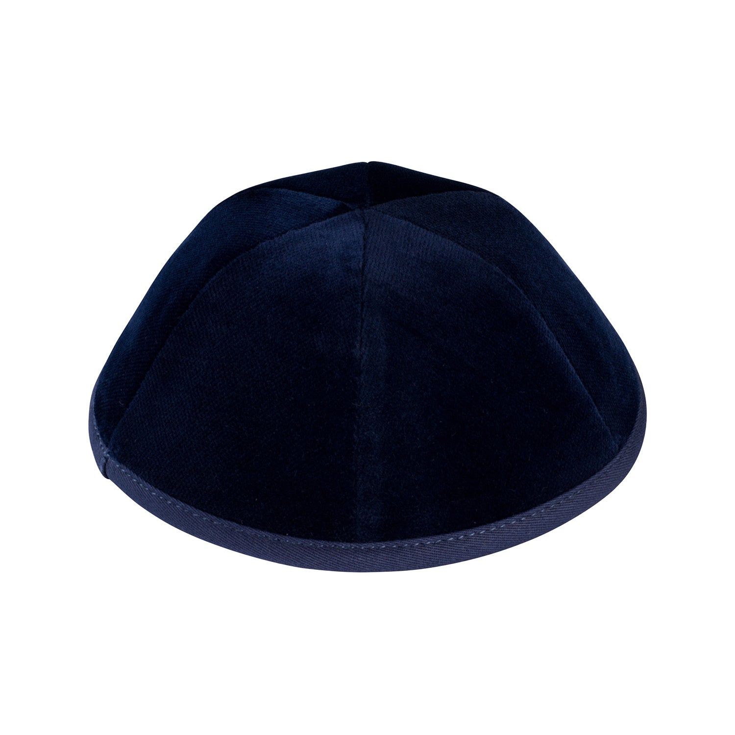 Navy Velvet Kippah for Bar Mitzvah - iKippah by Judaica Square