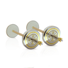Kitronim Torah rollers with decorative handles, design AF-3