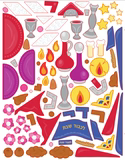 Shabbos Seek N Stick, view 4 of 4
