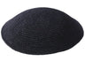 Black Knit Kippa 13cm-24cm (MC-KK)