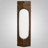 Brown Marble KosherLamp MAX Shabbos lamp with its twist shade