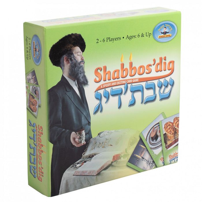 Shabbos'dig Card Game — Board Game by Chazak Kinder | Judaica Square Lakewood