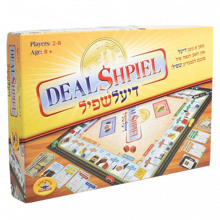 Deal Shpiel Board Game — Board Game — Board Game by Chazak Kinder | Judaica Square Lakewood