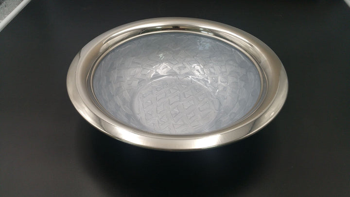 Stainless Steel Wash Cup (111209 and Bowl Set Gray