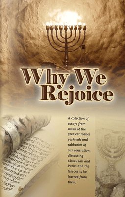 Front cover of Why We Rejoice by Rabbi Shloimy Dickman