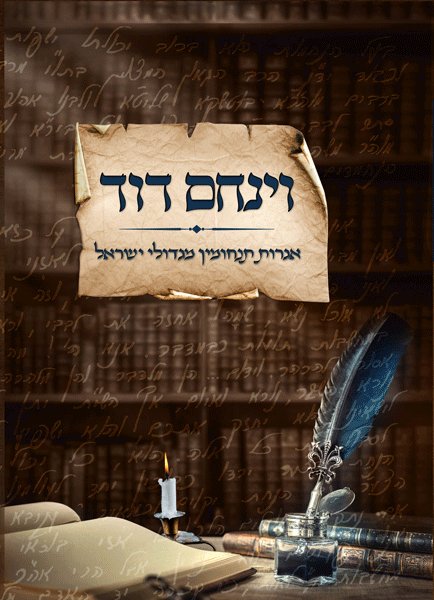 Front cover of Sefer Vayinachem Dovid by Rabbi Doniel Hexter