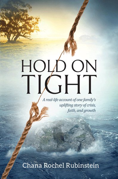 Hold On Tight — Hardcover memoir cover | Judaica Square Lakewood