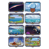 Laminated 3D Poster Set Of 8 בריאת העולם by Mefoar Judaica