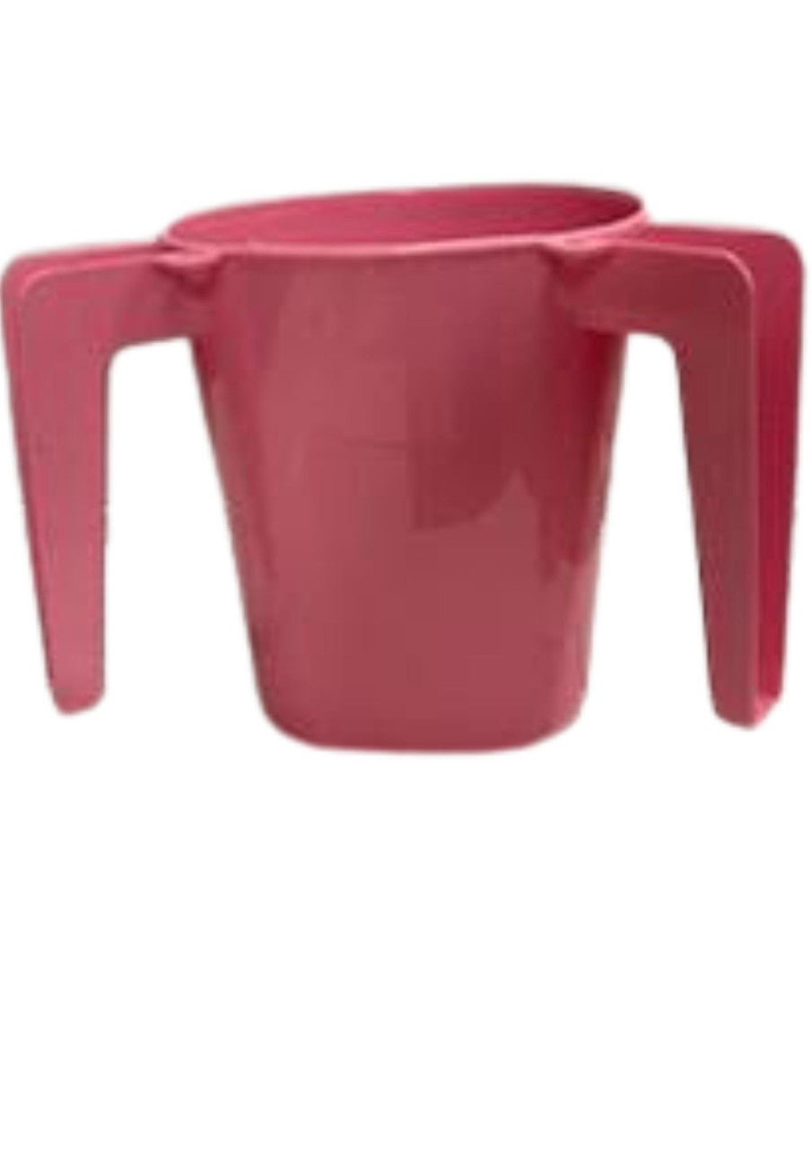 Large Plastic Washing Cup, side view
