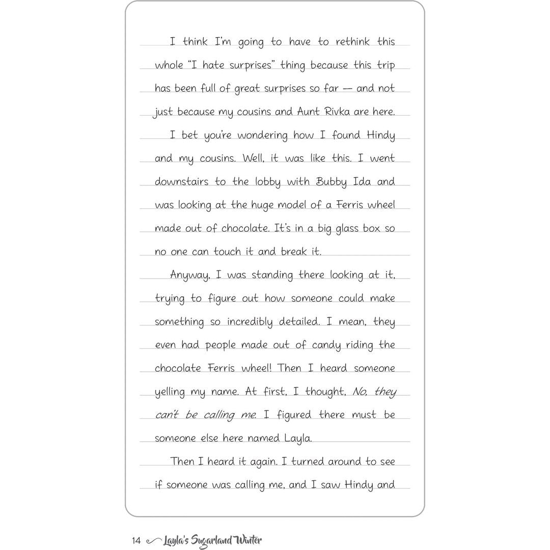 Layla's Sugarland Winter: NOT AVAILABLE — Menucha Publishers | Judaica Square Lakewood