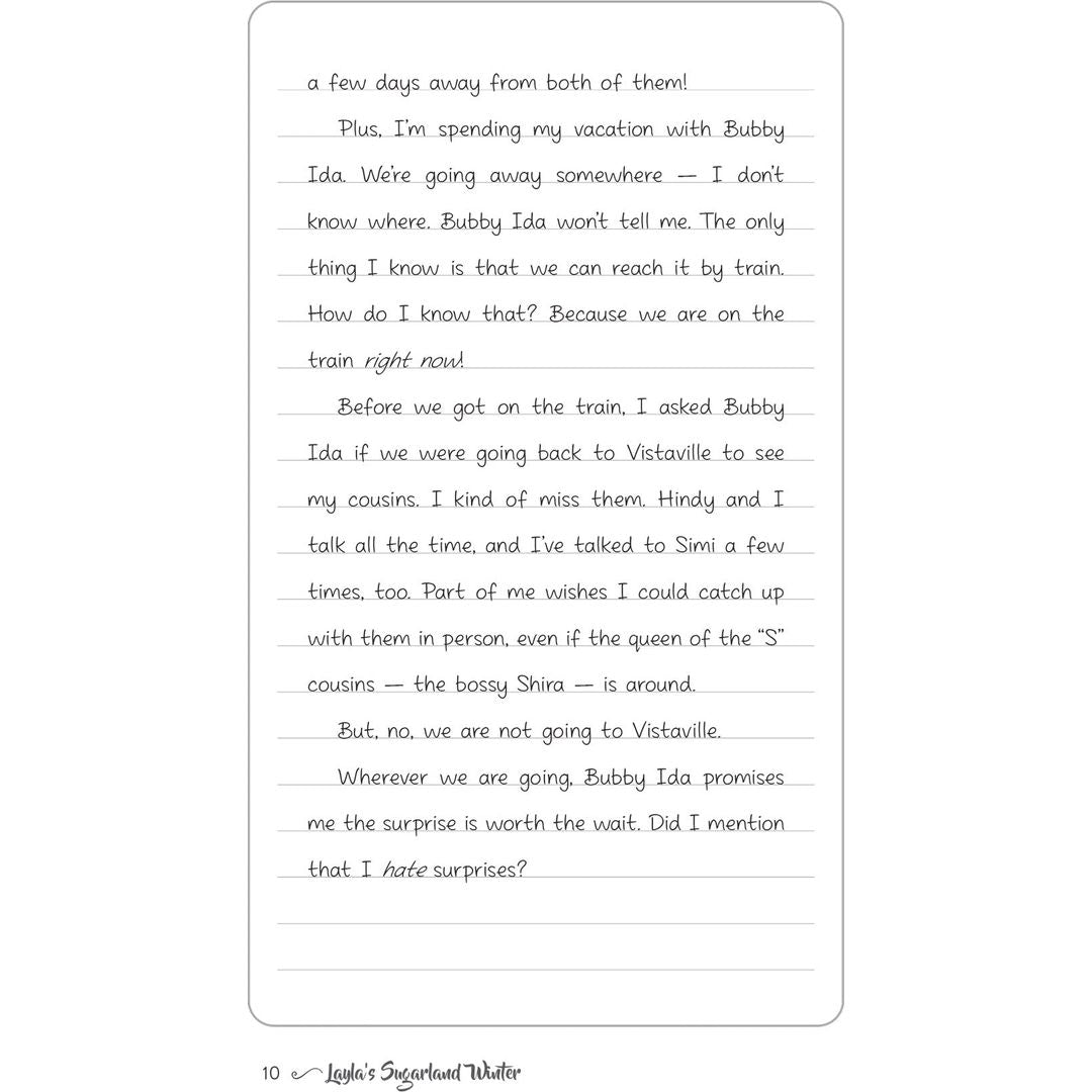 Layla's Sugarland Winter: NOT AVAILABLE — Menucha Publishers | Judaica Square Lakewood
