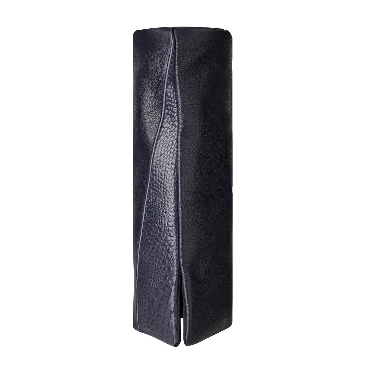 Leather and Fur Torah Mantle - style #342 - Grey