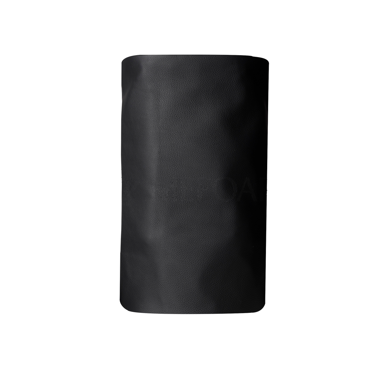 Leather & Fur Torah Mantle, style 380, Grey — back view