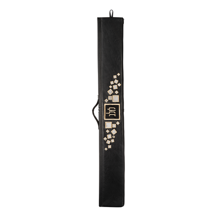 Leatherette Lulav Bag #156 — 53 in, Gold Thread