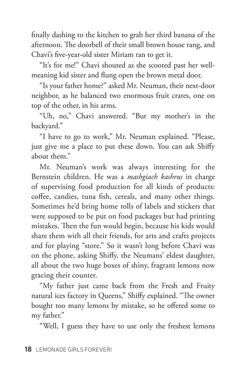 Lemonade Girls Forever!: NOT AVAILABLE — Menucha Publishers | Judaica Square Lakewood