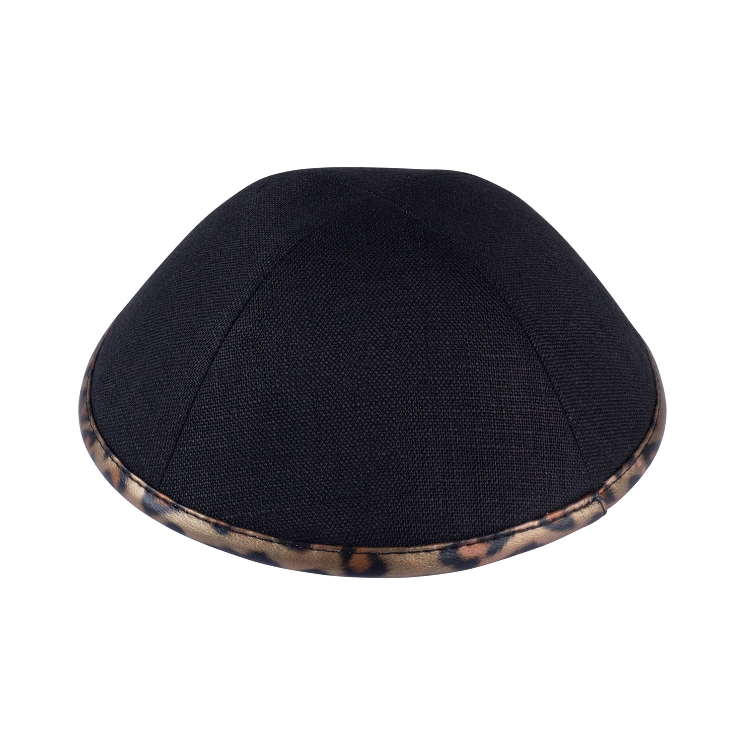 Black Linen Kippah by iKippah - additional view 5