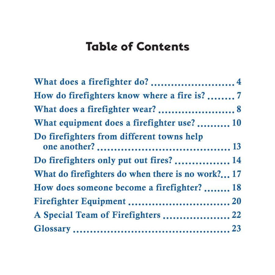 Let's Meet a Firefighter