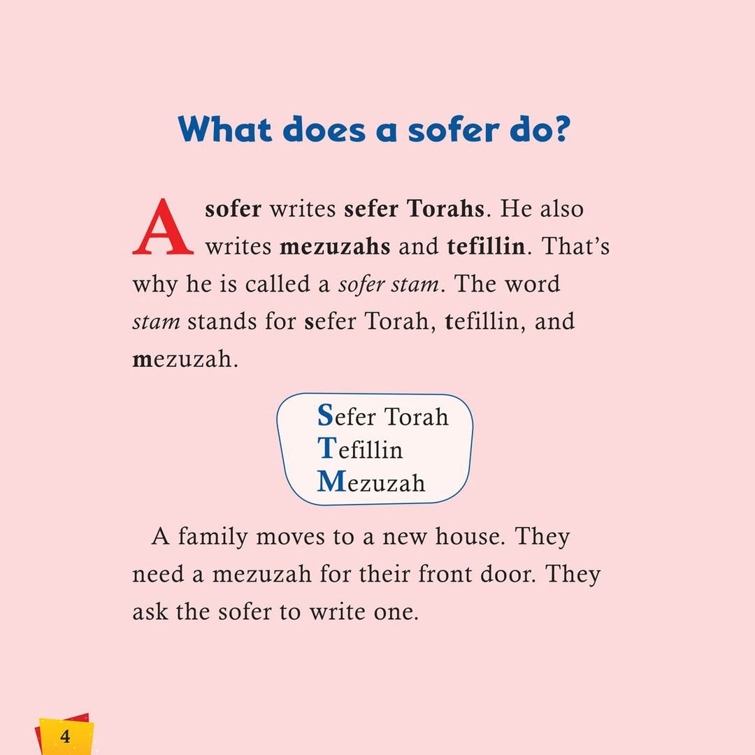 Let's Meet a Sofer